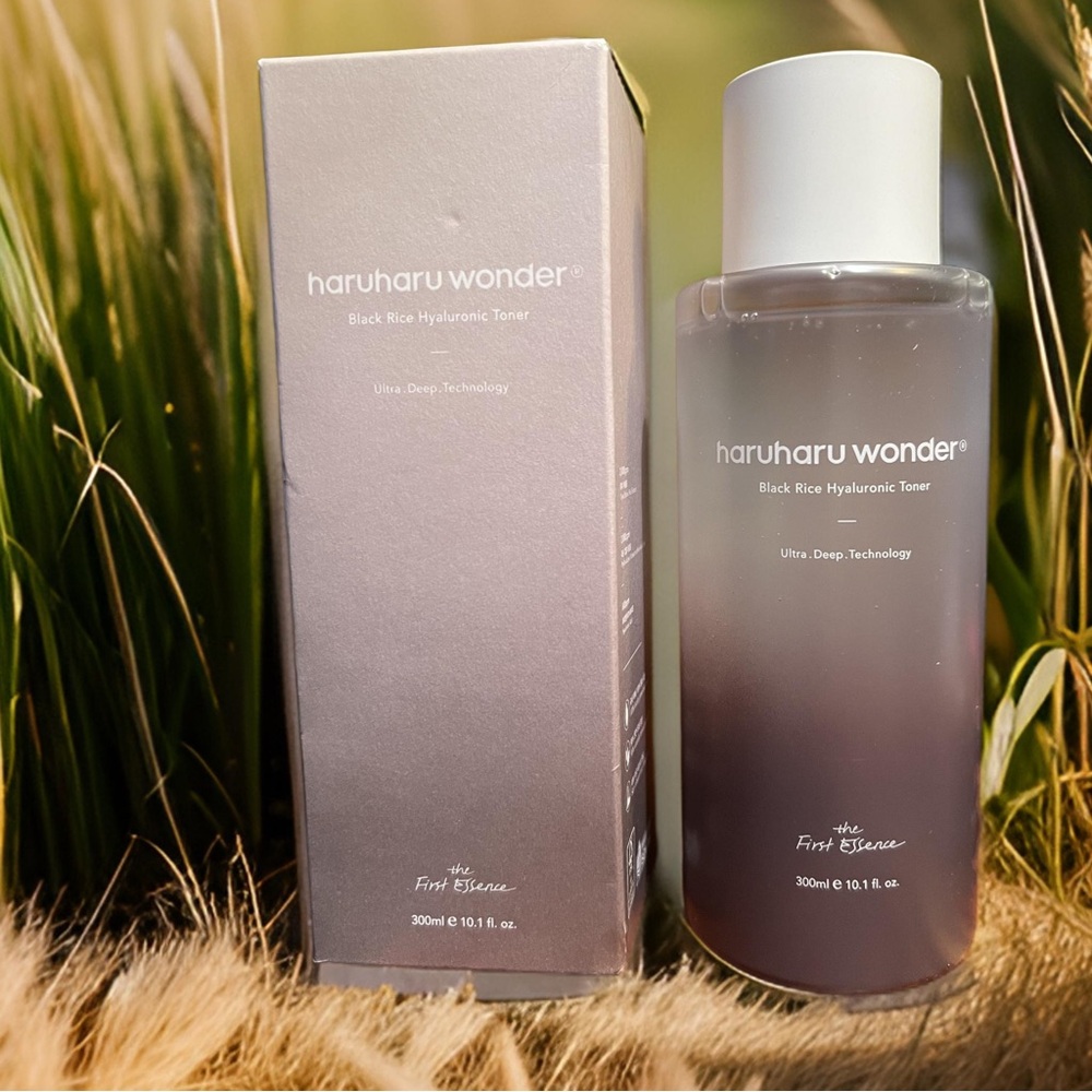 Haruharu Wonder NWT Black Rice Hyaluronic Toner 10.1 fl oz Quantity of 2